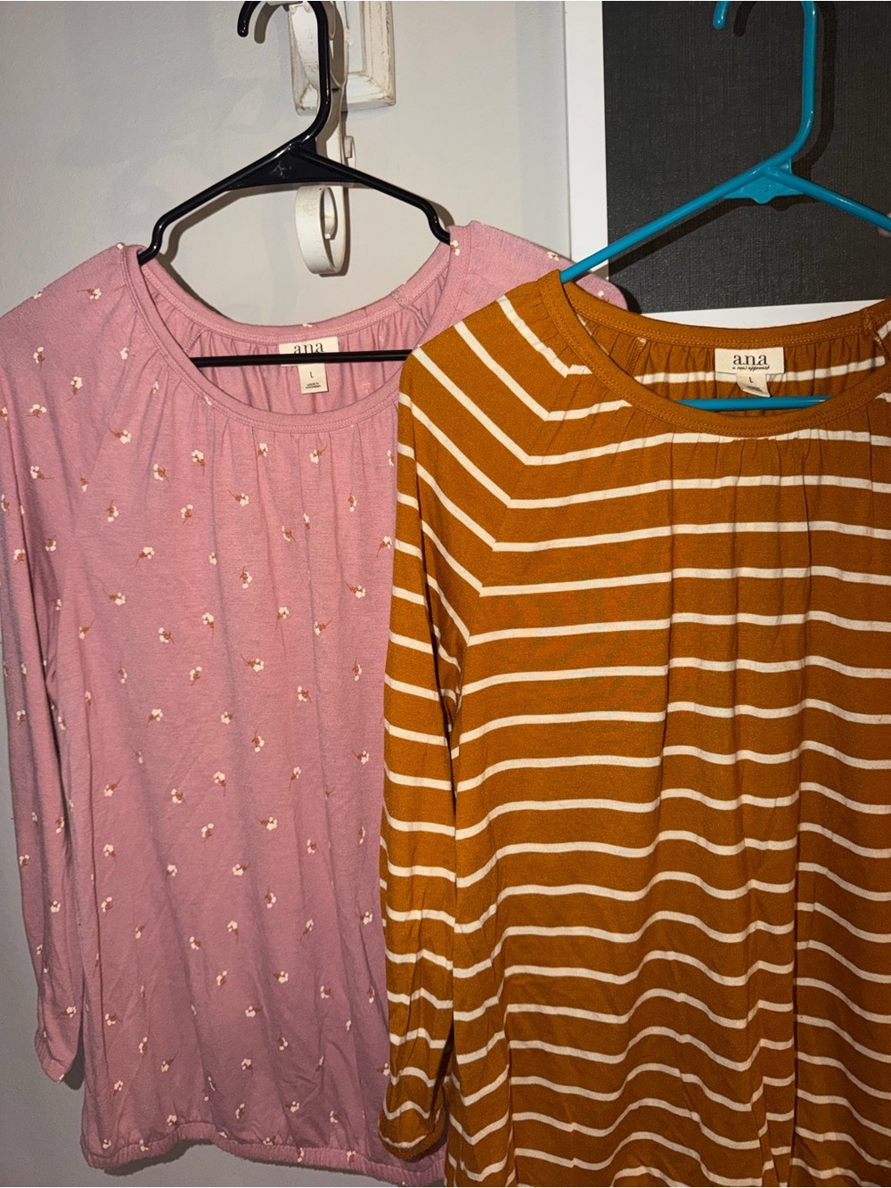a.n.a long sleeve blouse bundle (2) - Picture 2 of 4